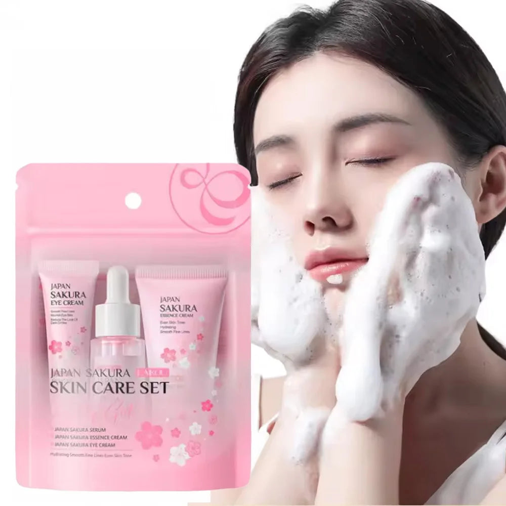Sakura 3 Piece Skin Care Set