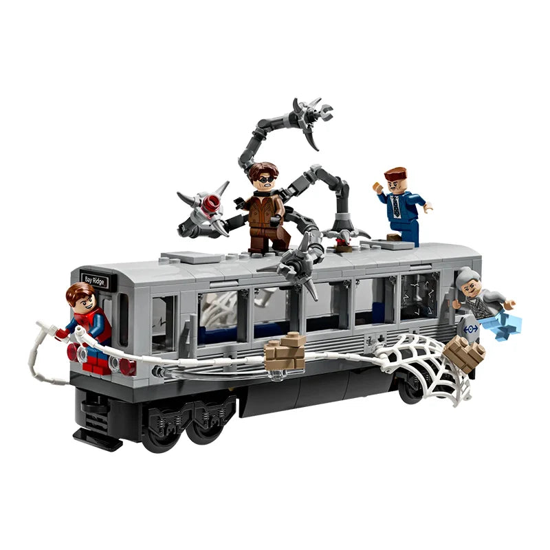 Lego Building Blocks, Marvel Spider Man vs. Doctor Octopus