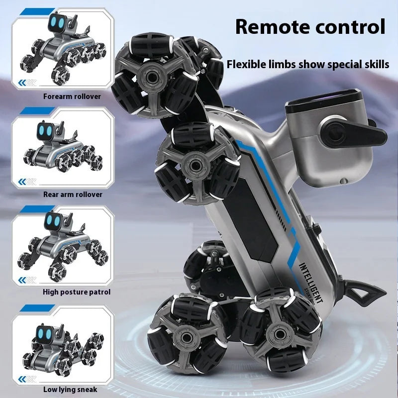 Remote Control Electric Toy Dog with Eight Wheels