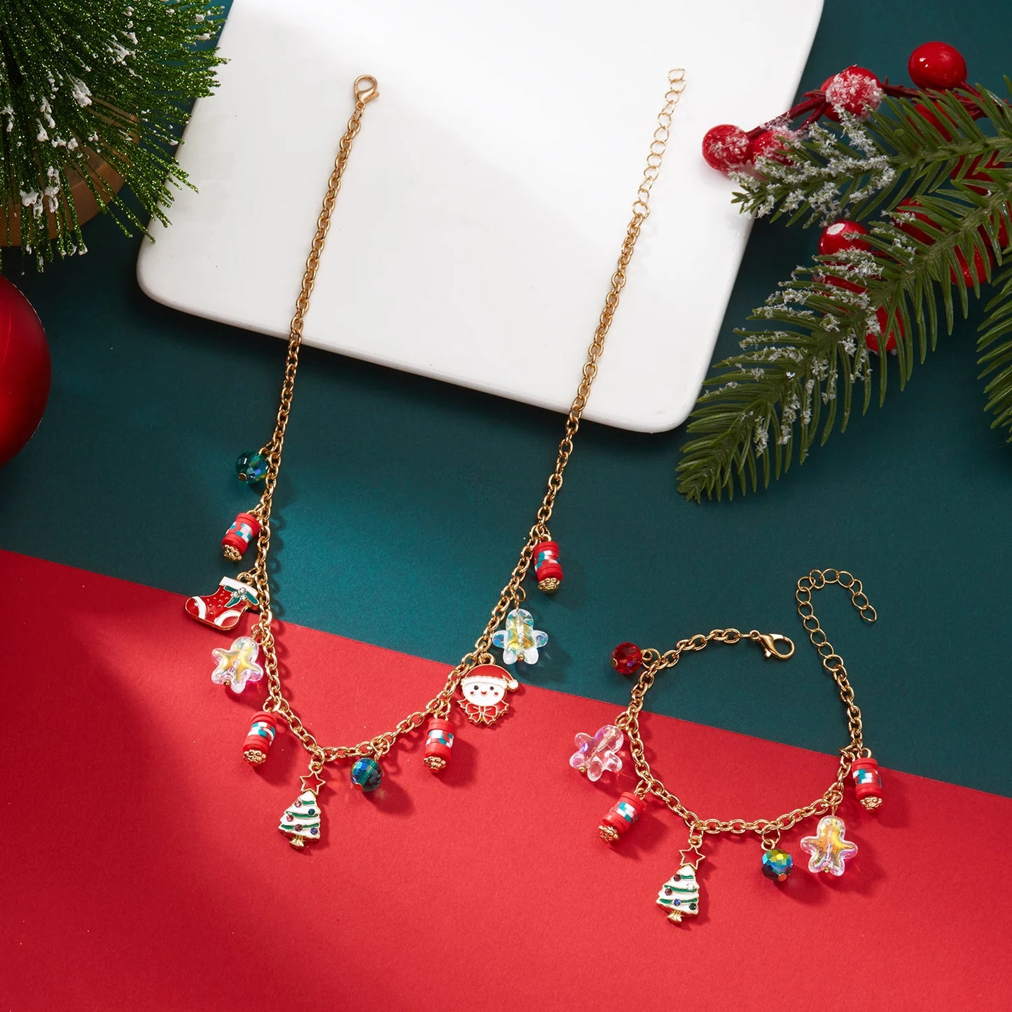 Enchanting Christmas Jewelry Set