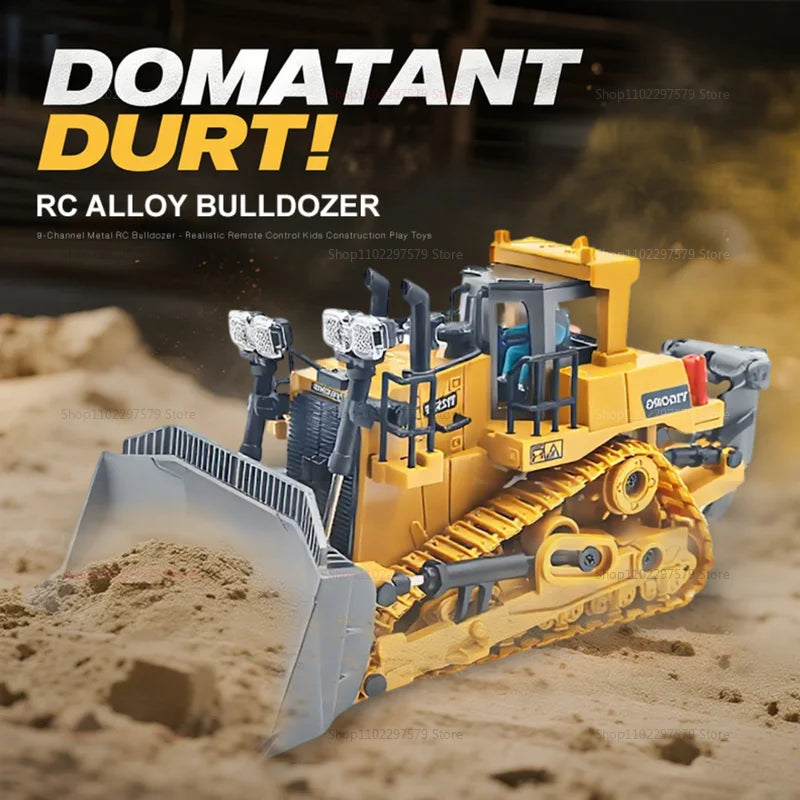 Remote Control Excavator With Lights