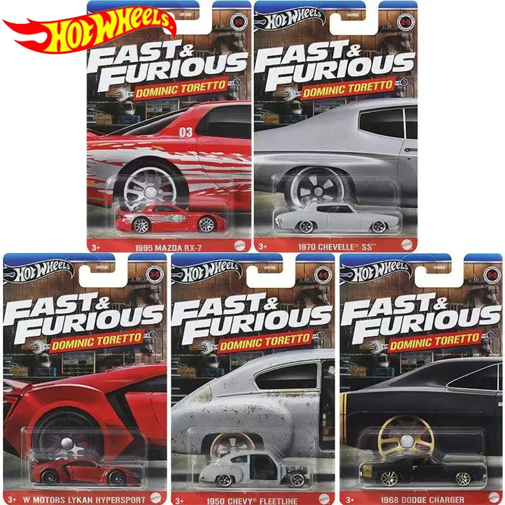 Hot Wheels Cars Fast & Furious