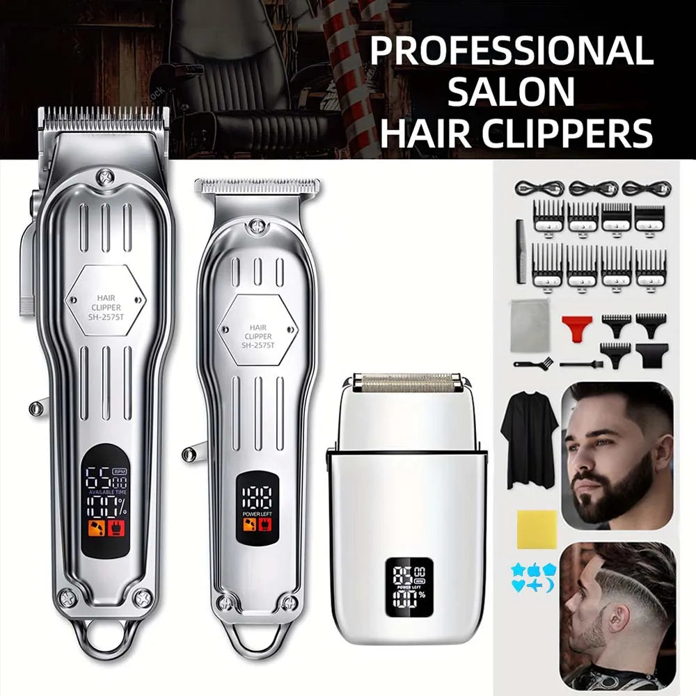 Hair Clippers and Trimmers Set