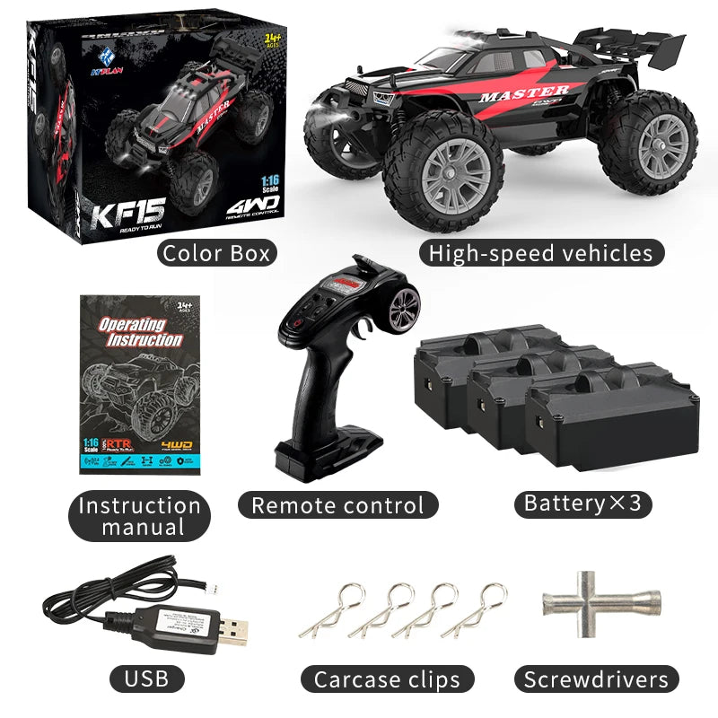 Remote Control High Speed Off-Road Drift Racing Car