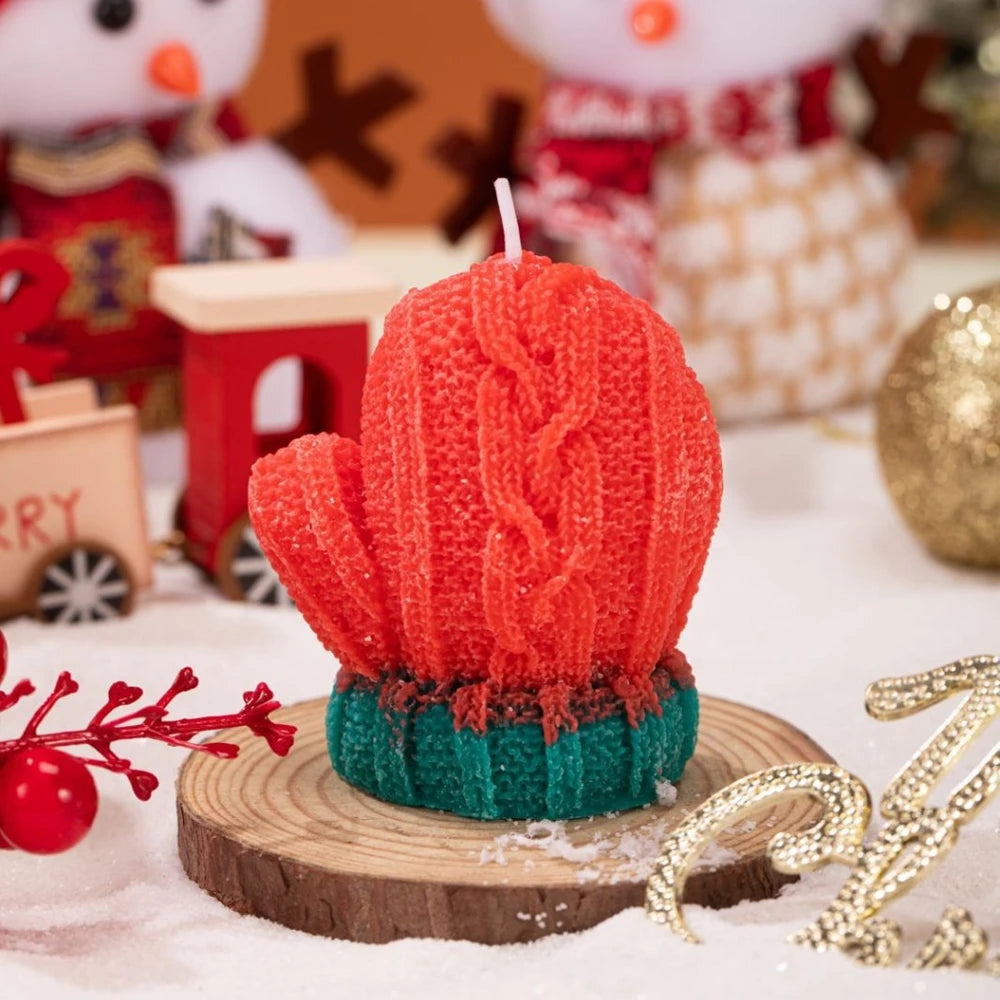 Christmas Gingerbread Man Aromatherapy Candle