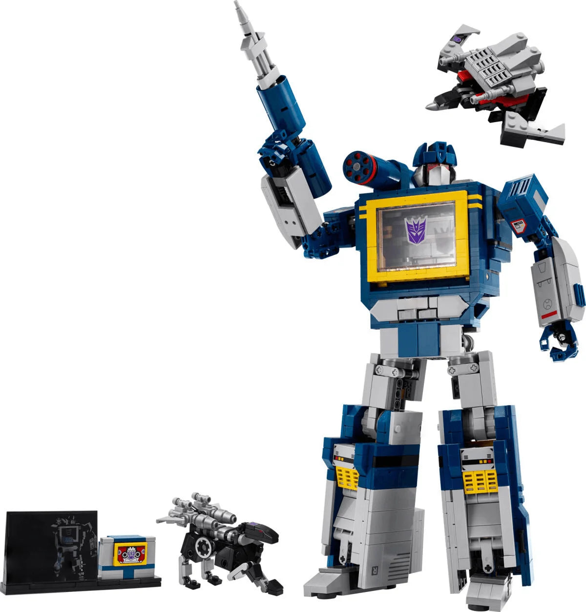 Robot Soundwave Building Blocks Assembly Brick Model Toys