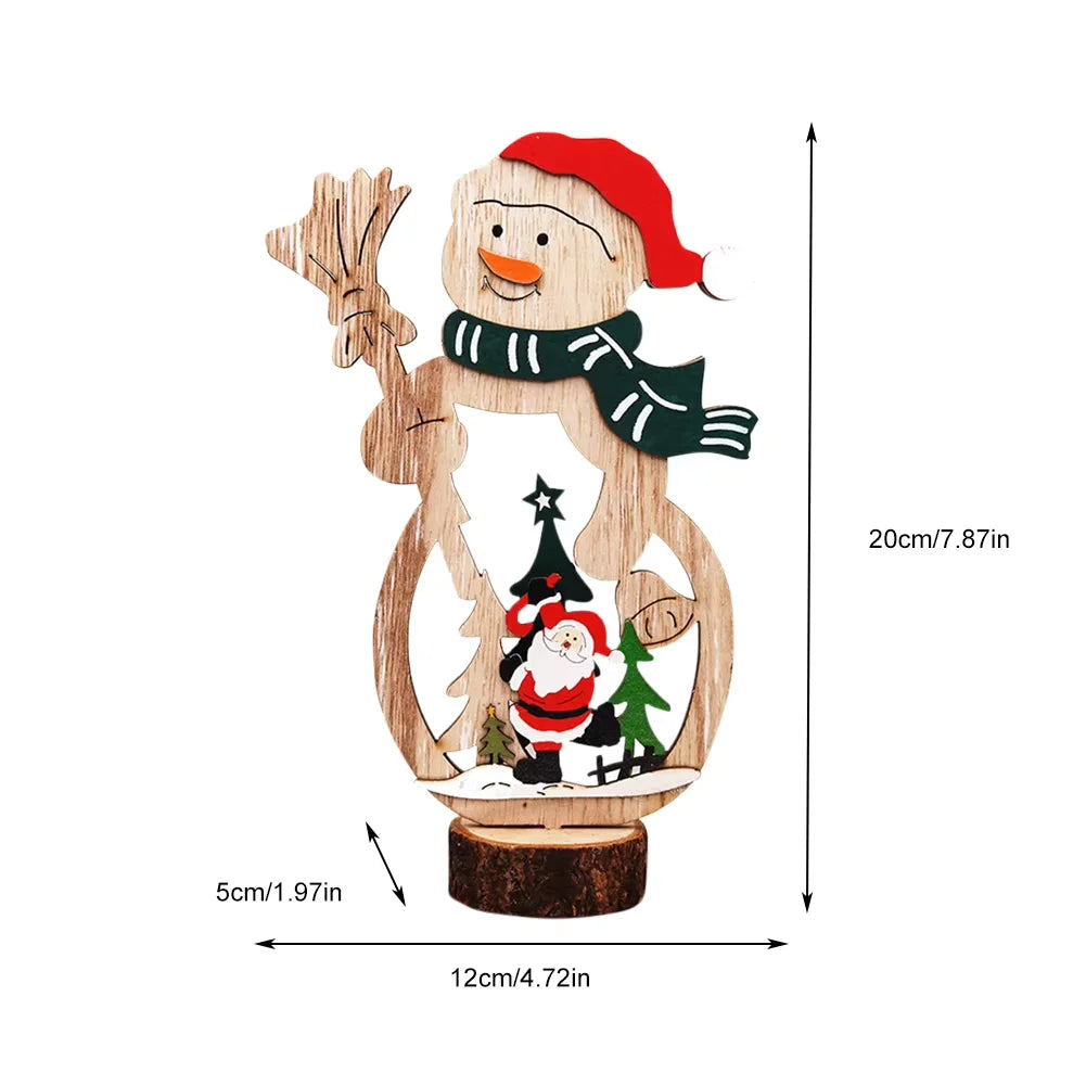 Christmas  DIY Wooden Crafts Decoration