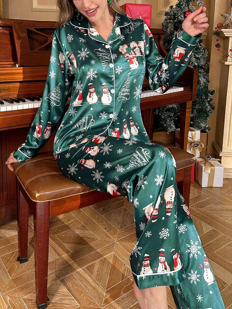 Women's Christmas Pajama Set