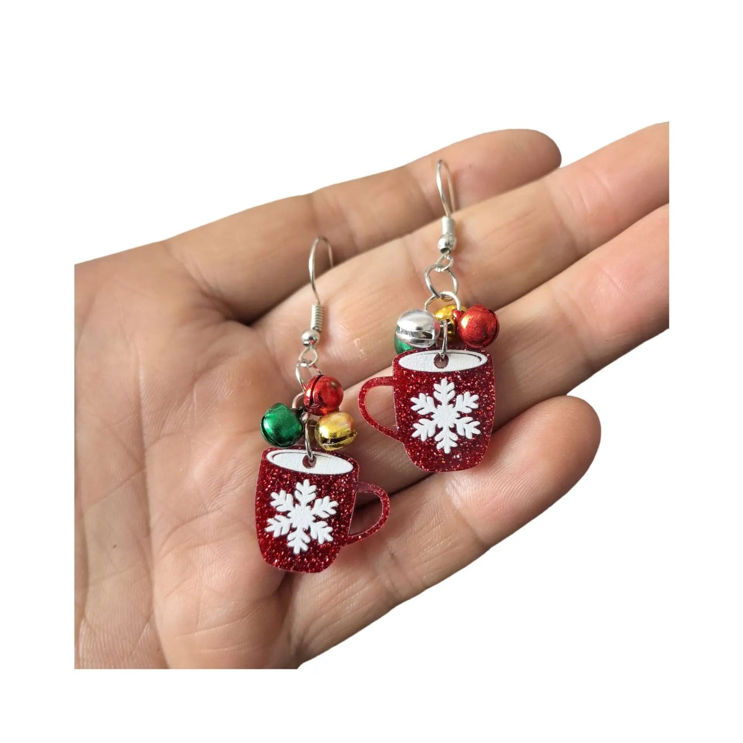 Christmas Theme Sparkling Earrings
