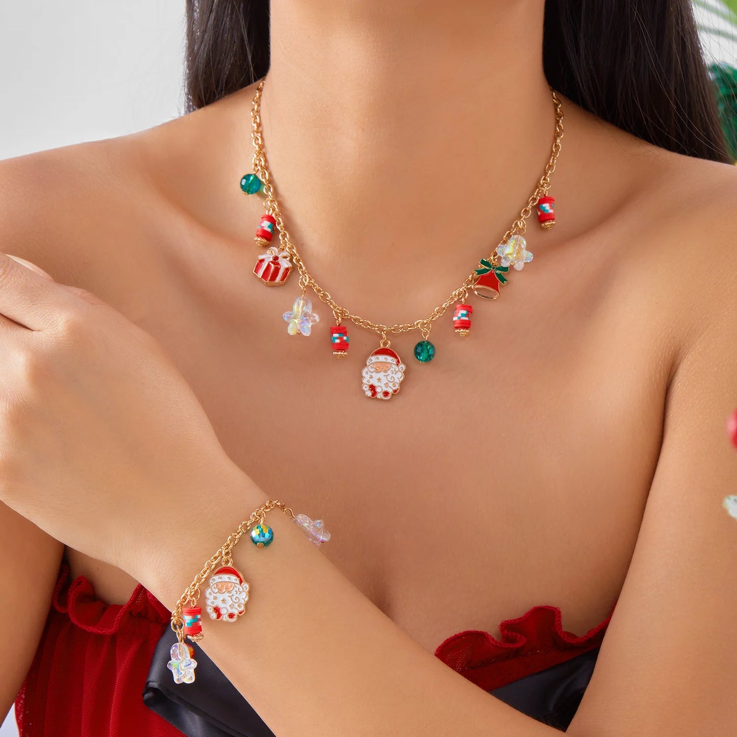 Enchanting Christmas Jewelry Set