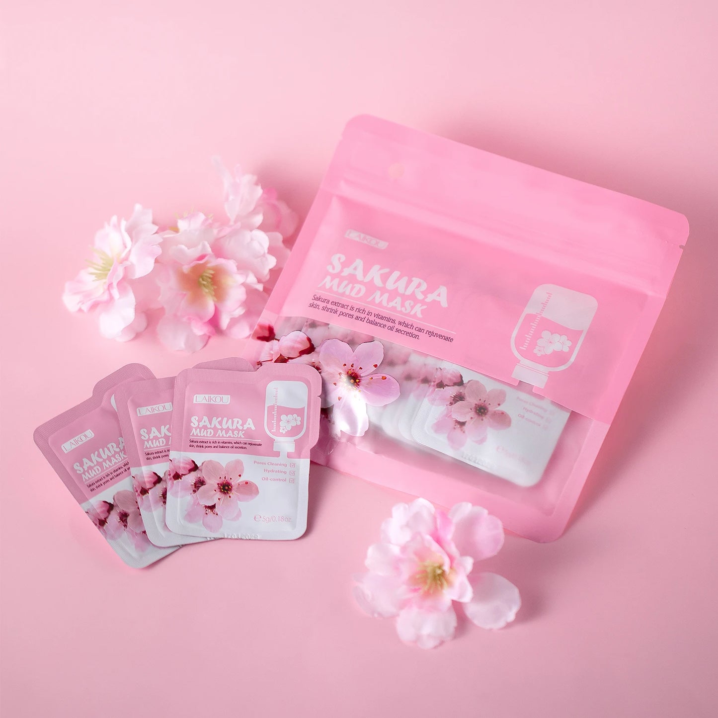 Sakura Skincare Set Moisturizing Anti-Aging Kit