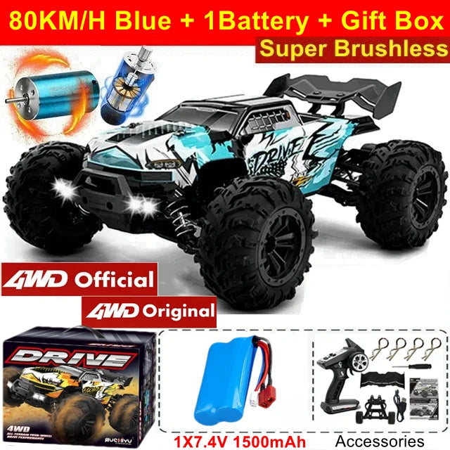 Super Brushless Brushed RC Car