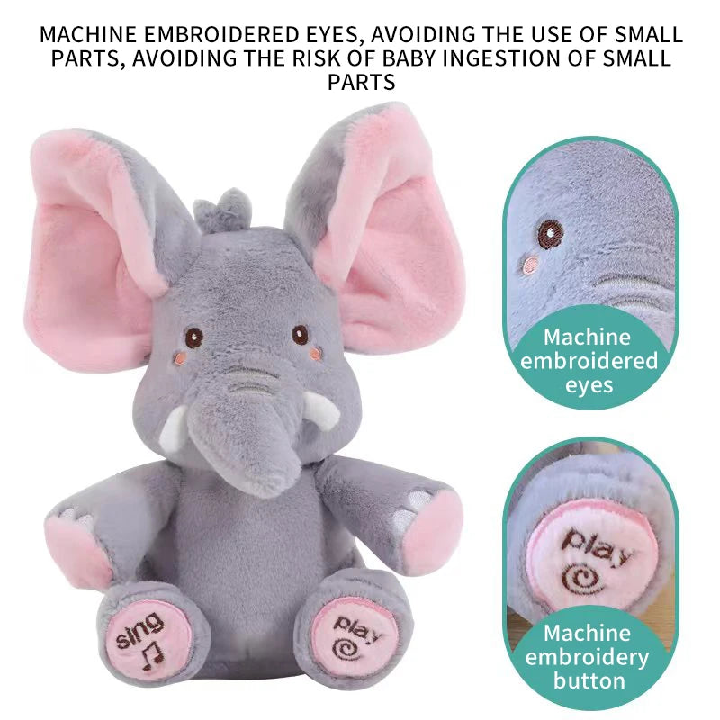 Animated Singing Plush Elephant