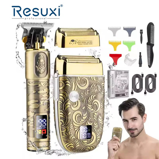 Hair Clippers Cordless Men Grooming Kit