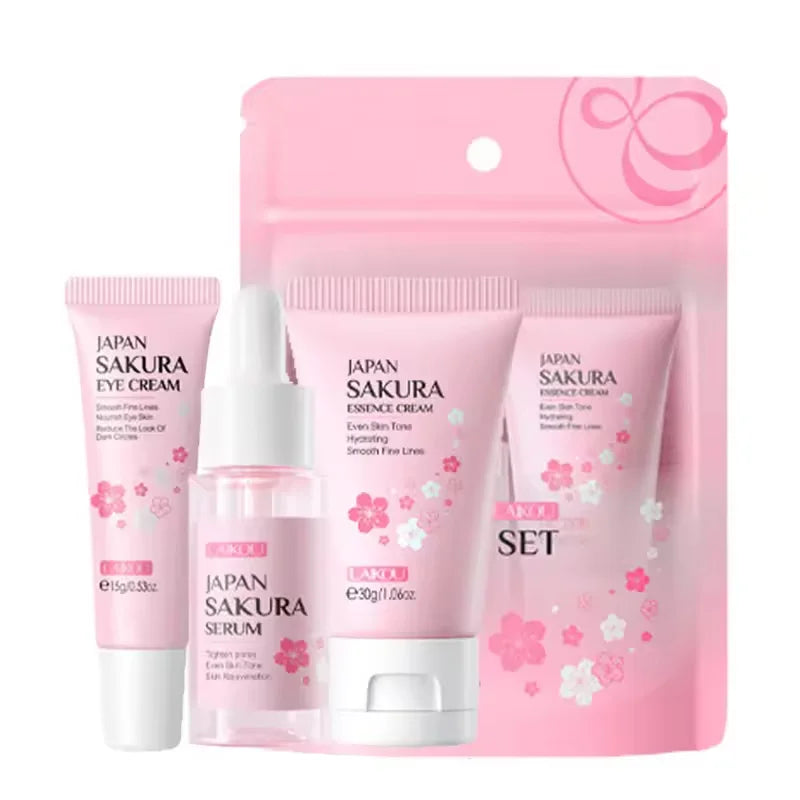 Sakura 3 Piece Skin Care Set