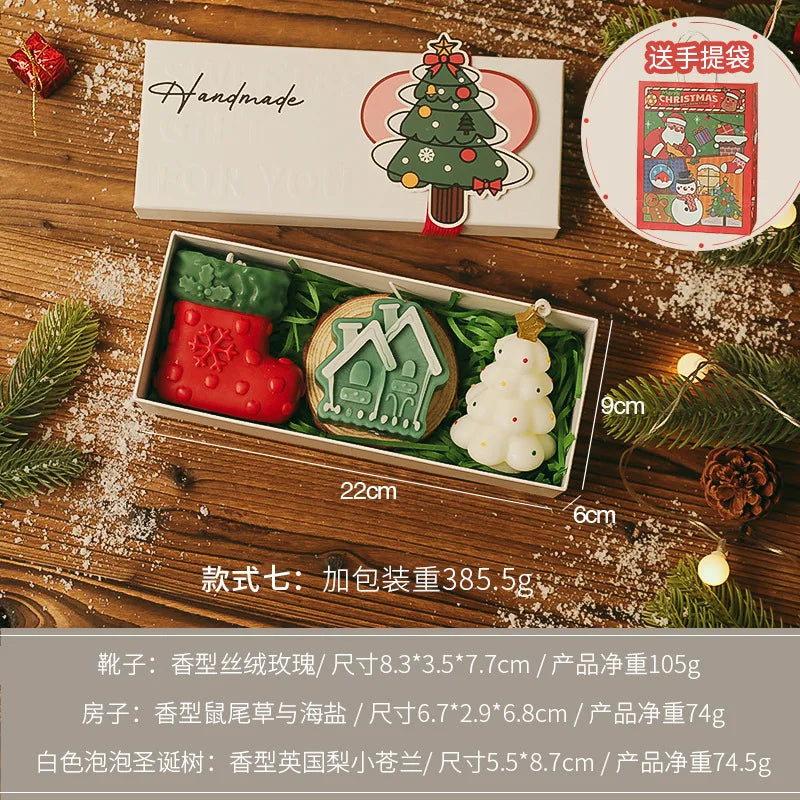 Christmas Scented Candle Gift Set