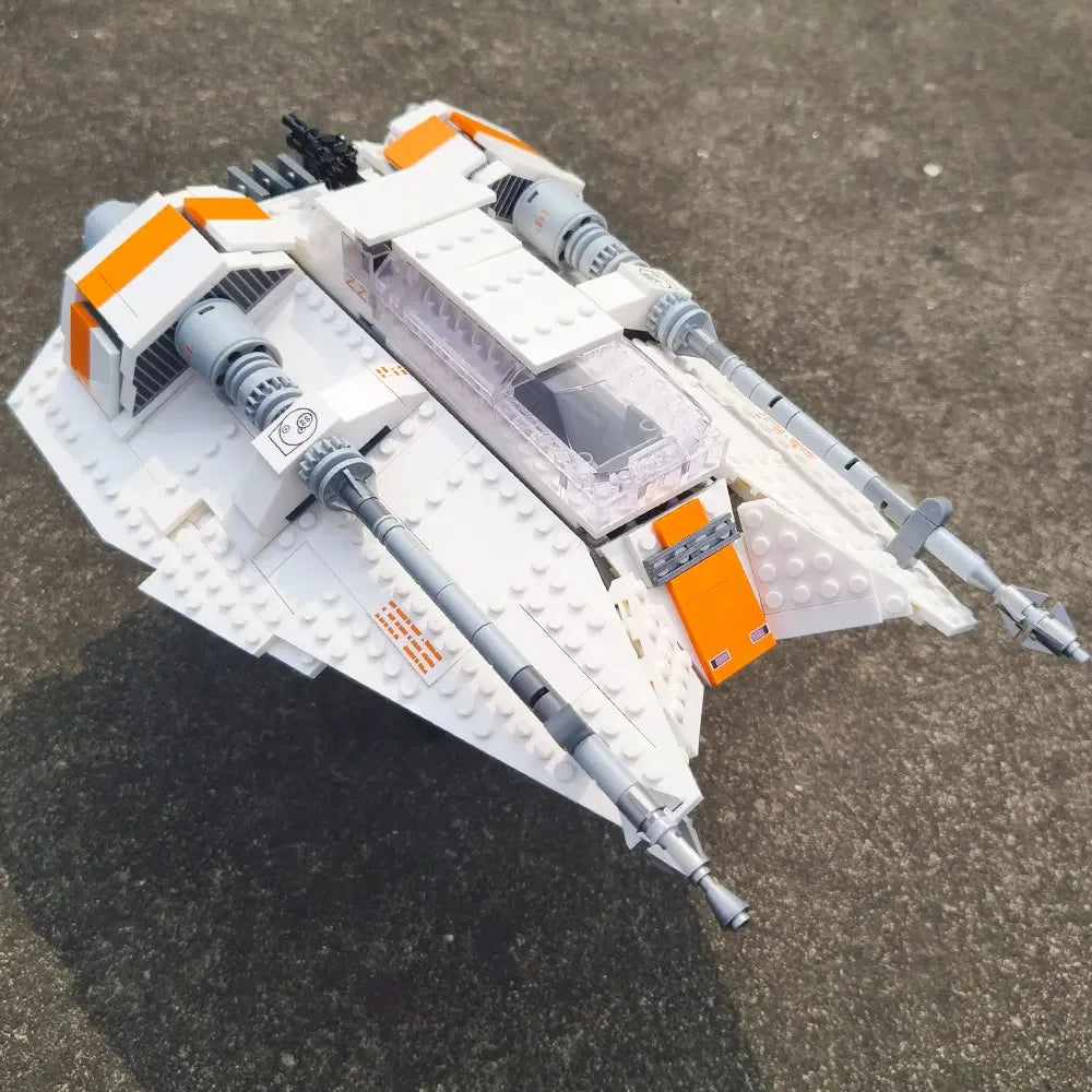 Snowfighter Brick Model Building Blocks Toy