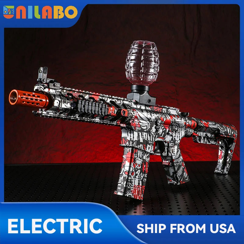 Exclusive M4 Electric Gel Ball Blaster Toy Gun