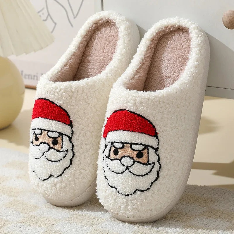 Christmas Unisex Winter Cotton Slippers