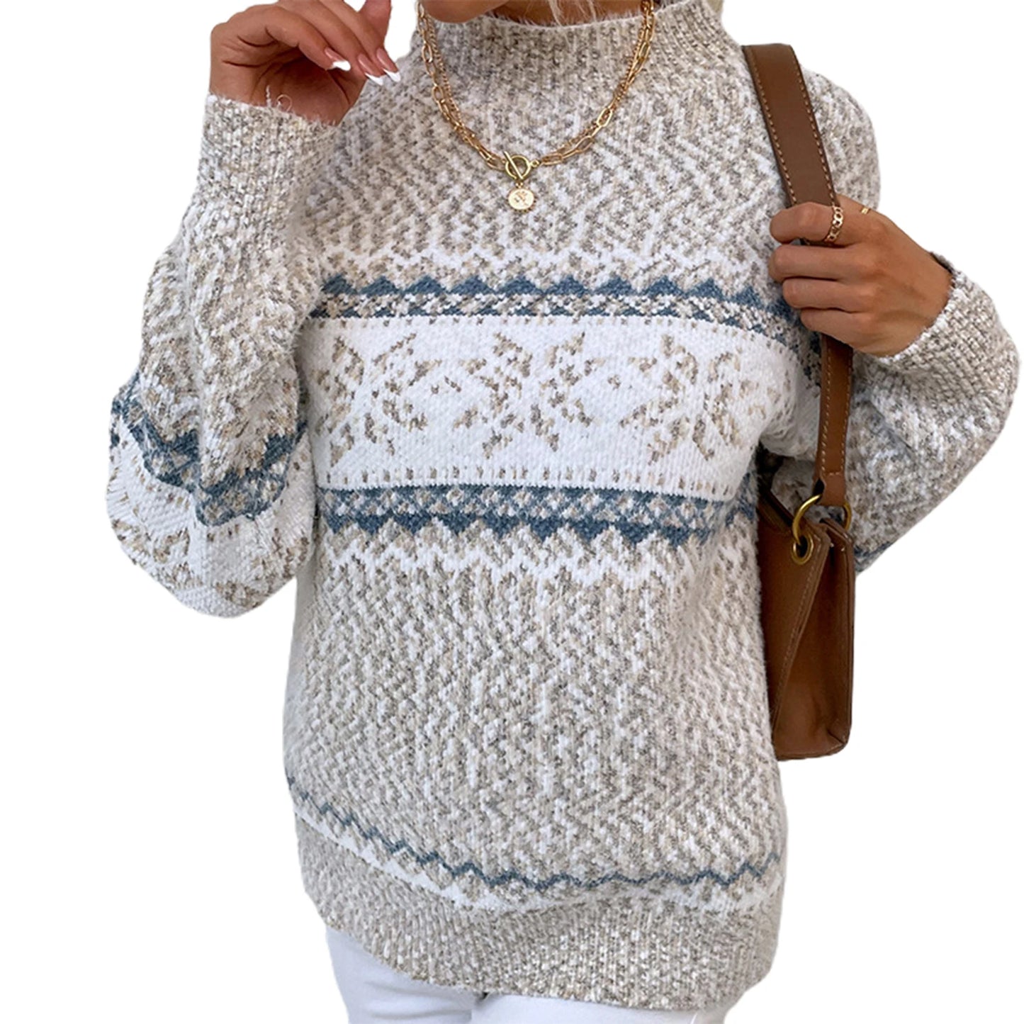 Women's Loose Christmas Knitted Sweater