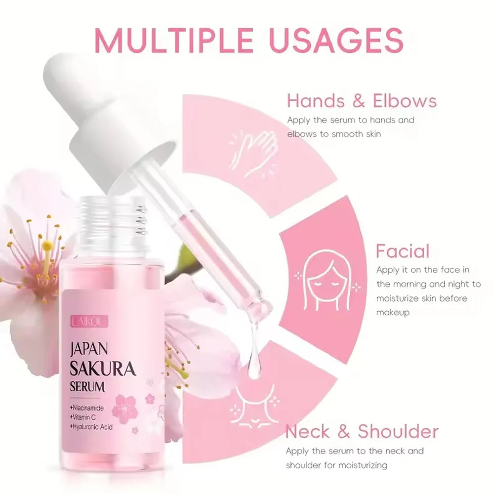 Sakura 3 Piece Skin Care Set