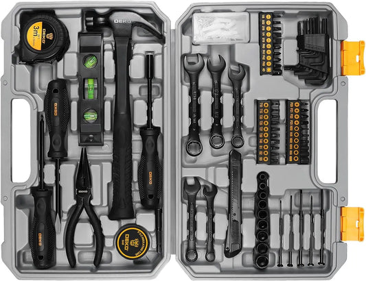 DEKO Home Repair Tool Kit 148PCS