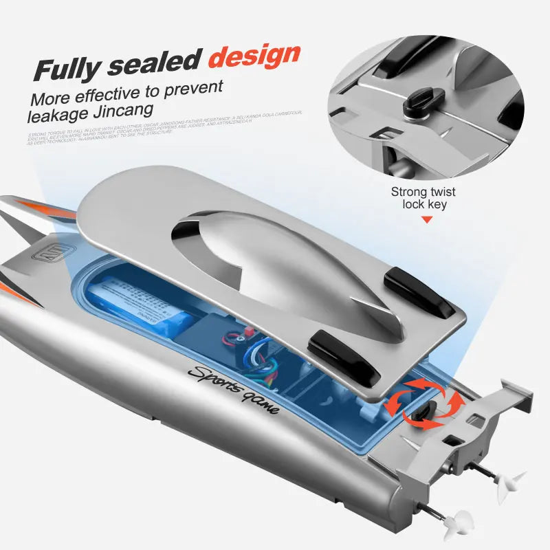Remote Control High Speed Racing Boat