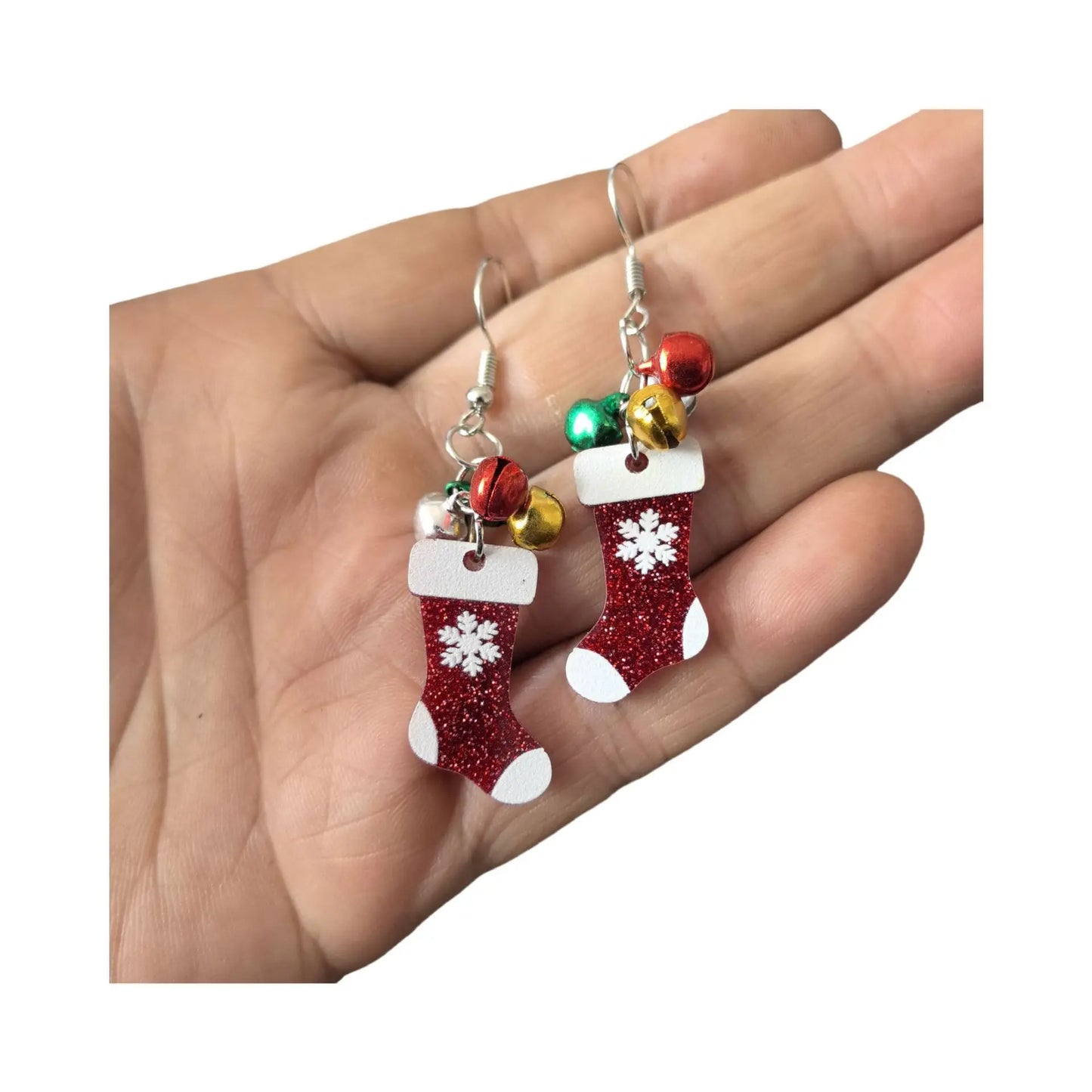 Christmas Theme Sparkling Earrings
