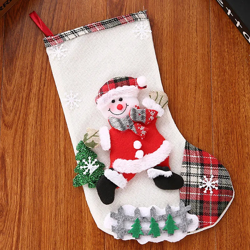 Christmas Decorative Socks 1pcs