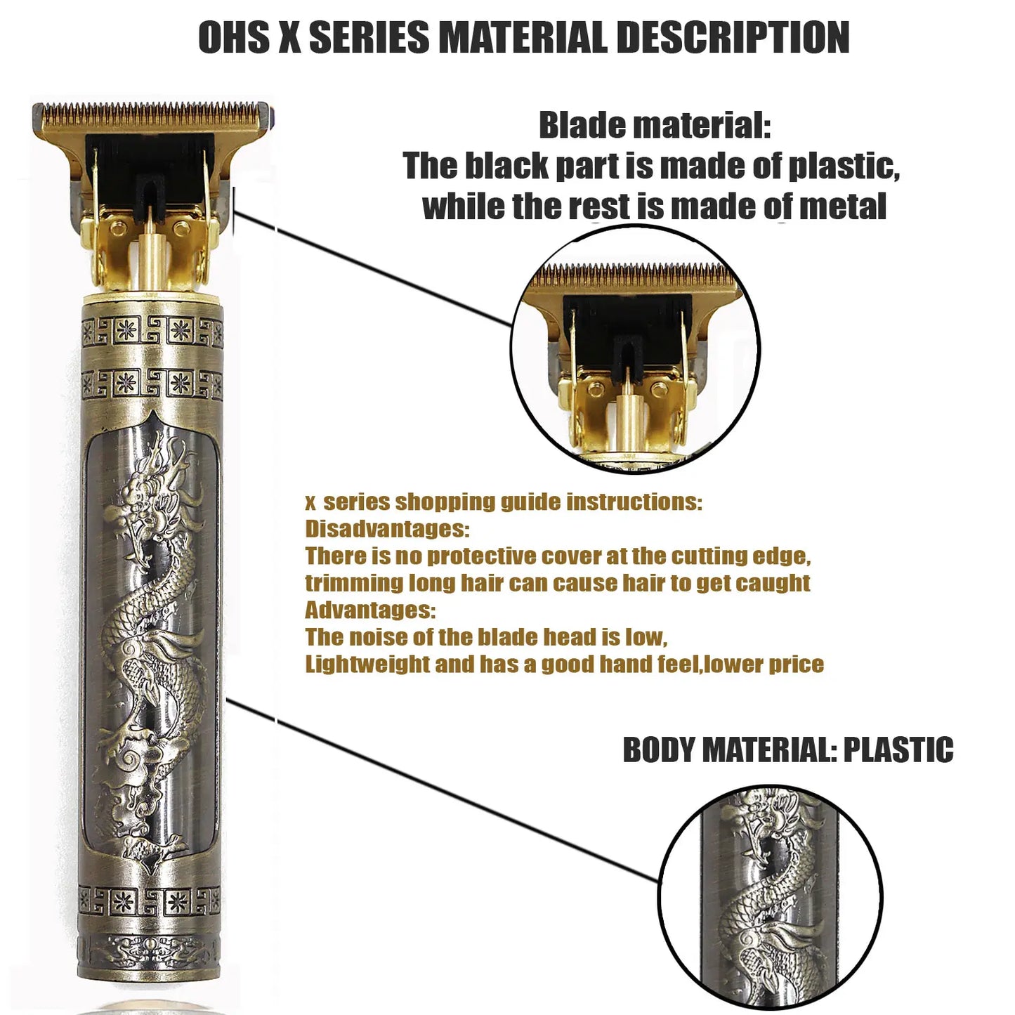 Luxurious Hair Clipper For Shaving