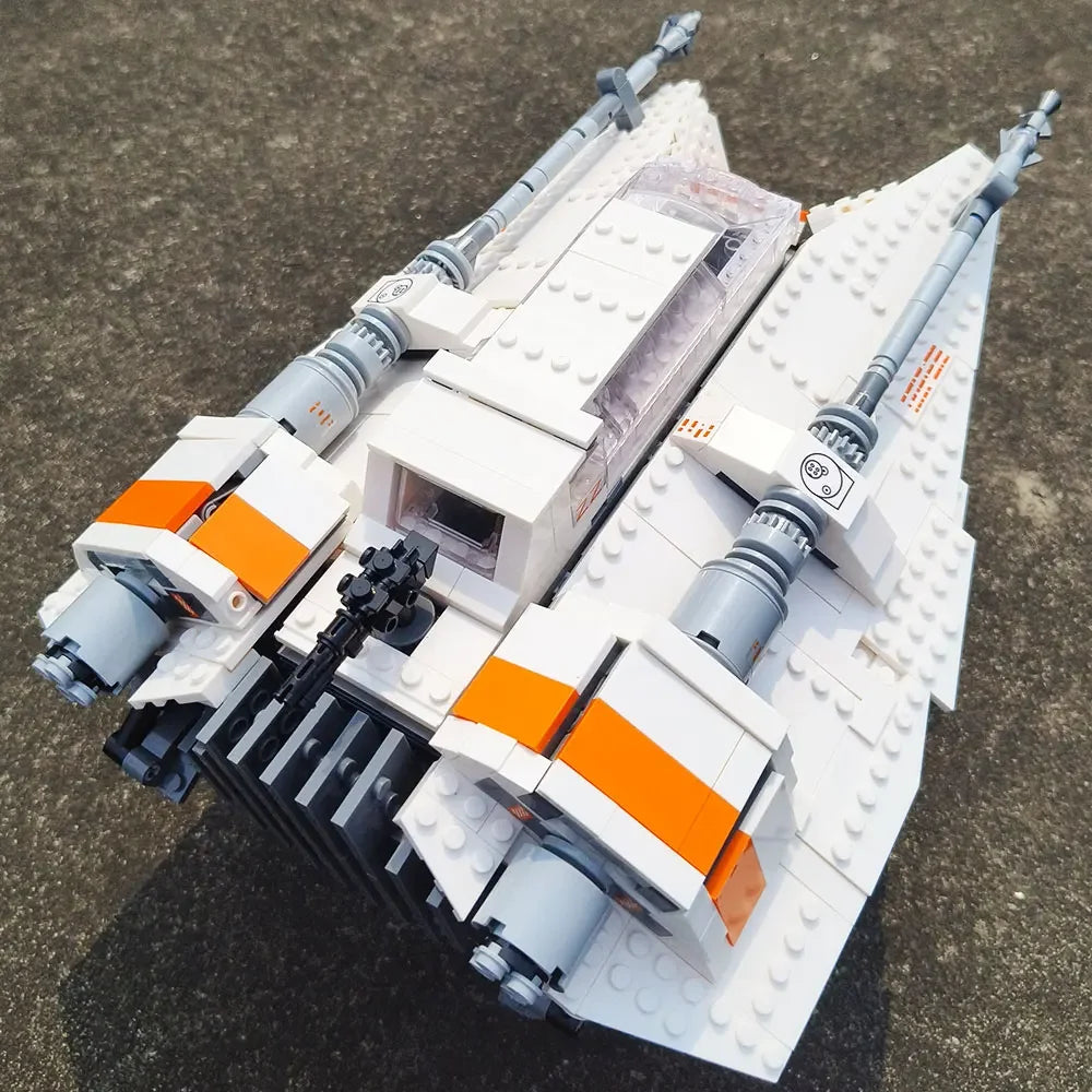 Snowfighter Brick Model Building Blocks Toy