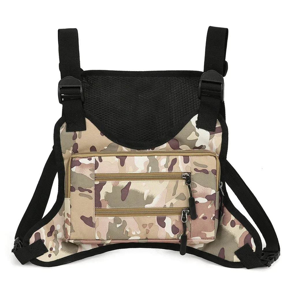 Sports Chest Bag With Adjustable Strap