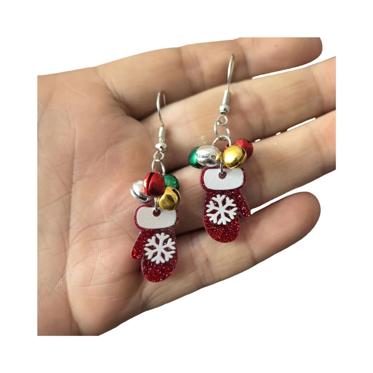 Christmas Theme Sparkling Earrings