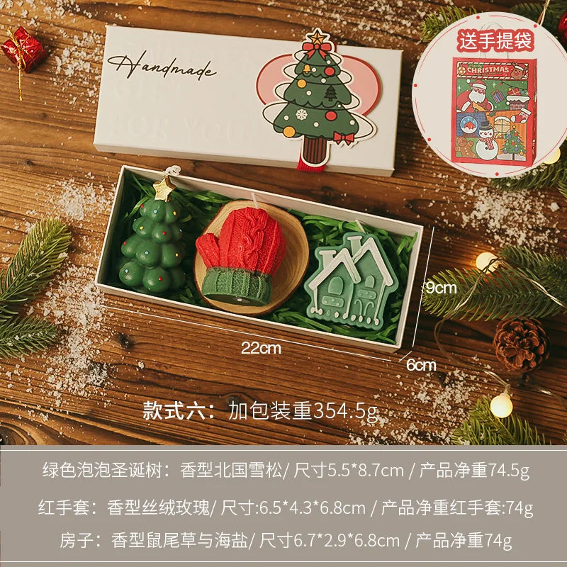 Christmas Scented Candle Gift Set