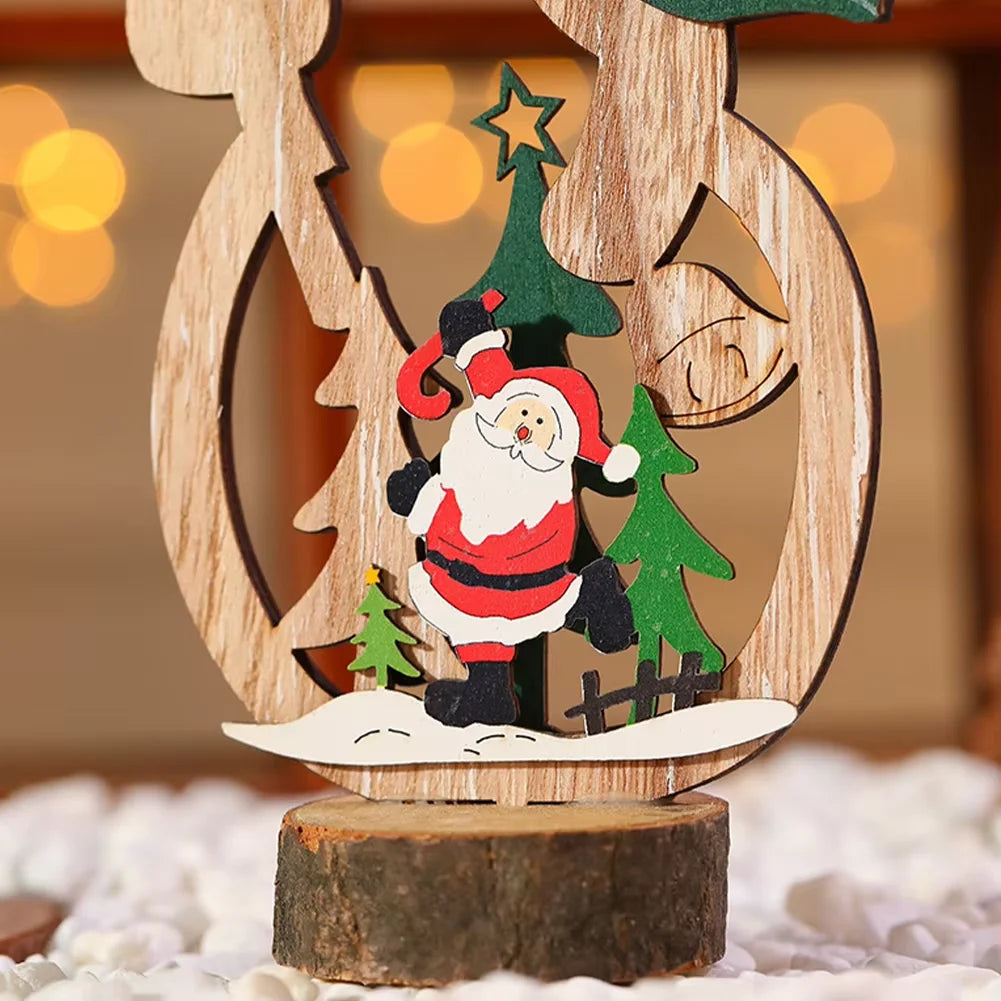 Christmas  DIY Wooden Crafts Decoration