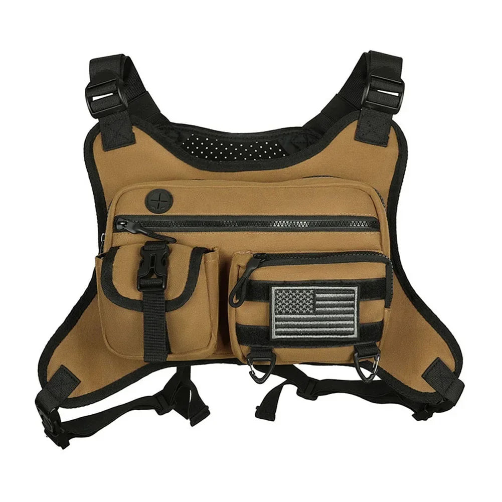 Sports Chest Bag With Adjustable Strap