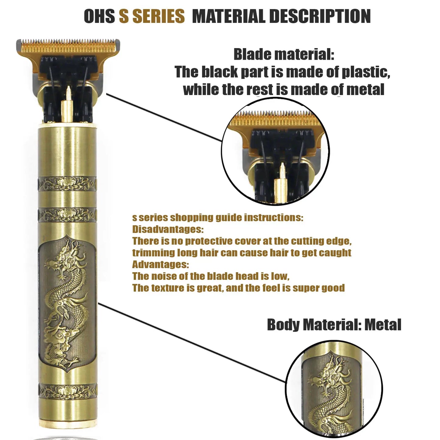 Luxurious Hair Clipper For Shaving