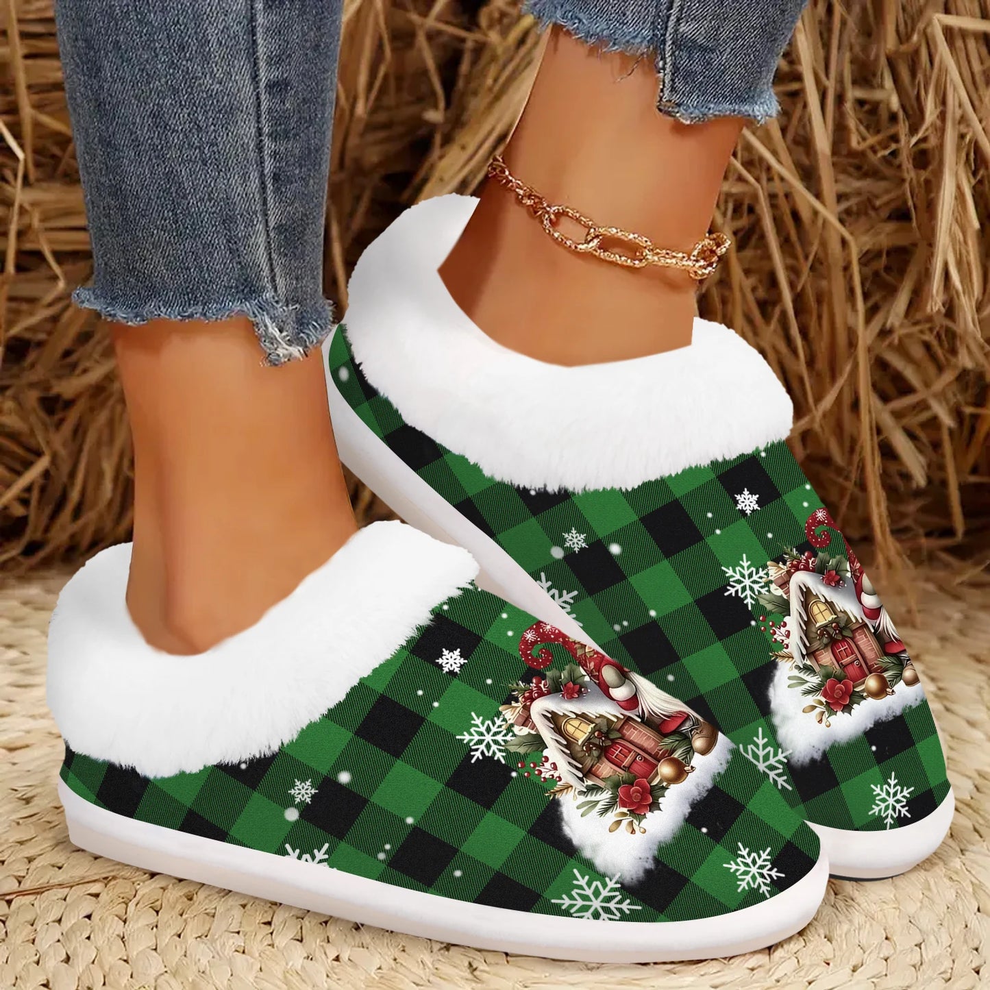 Adorable Santa Claus Slippers