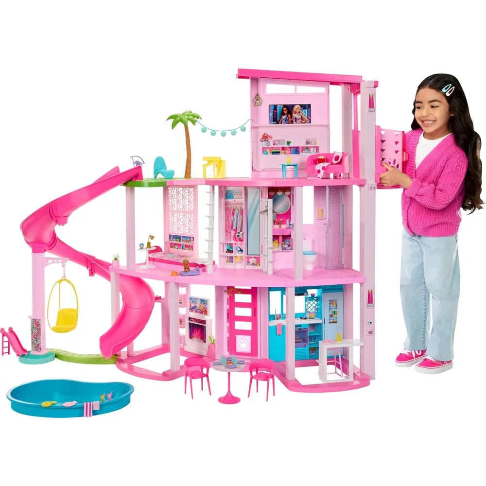 Barbie Dreamhouse Playset With 75+ Pieces