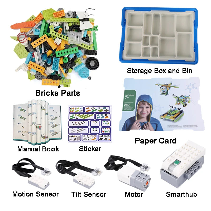 Robotics STEAM Boxed Building Kit Compatible with 45300