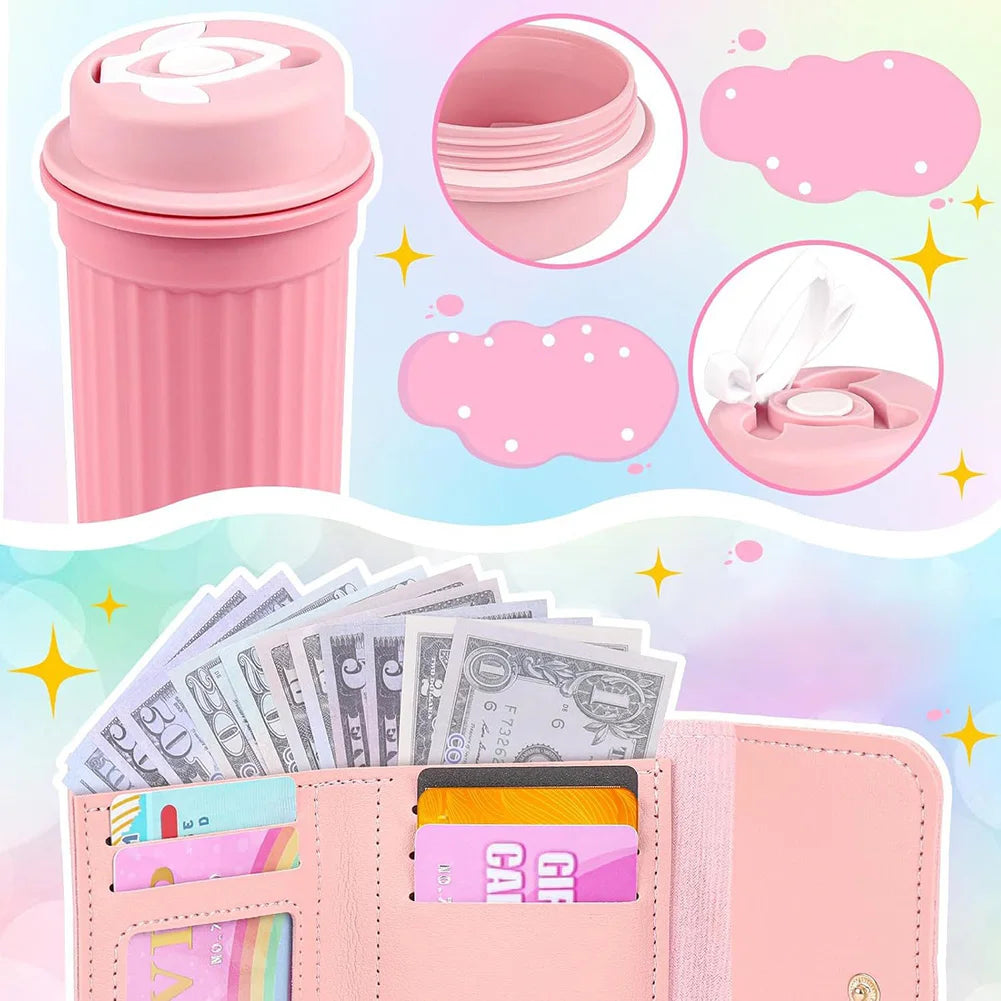 32pcs Girls Play Purse Toy Set