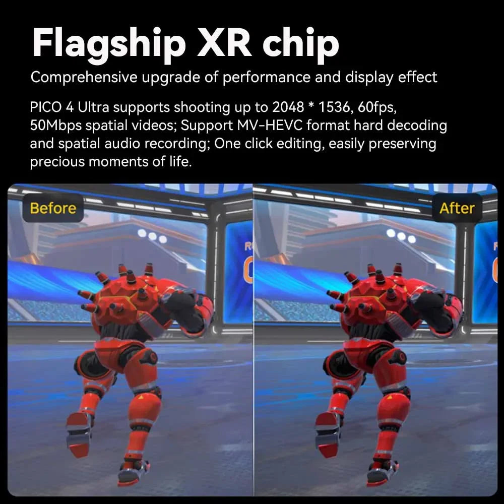 Pico 4 Ultra Mixed Reality Headset Ultra All-In-One 256GB