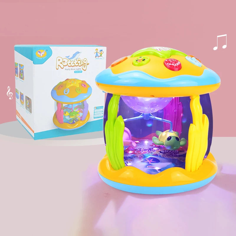 Ocean Light Rotary Projector Musical Toys 1-3yrs
