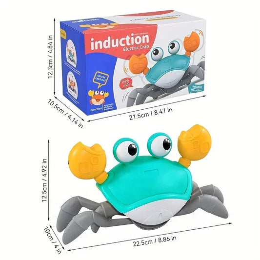 Toddler Crawling Toys Induction Escape Crab