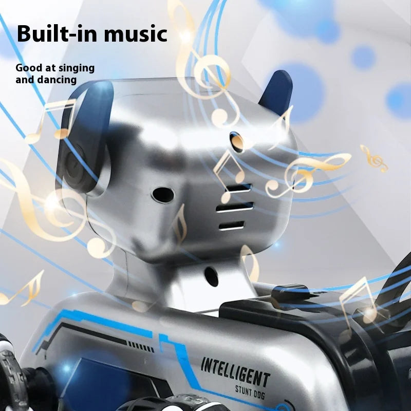 Remote Control Electric Toy Dog with Eight Wheels