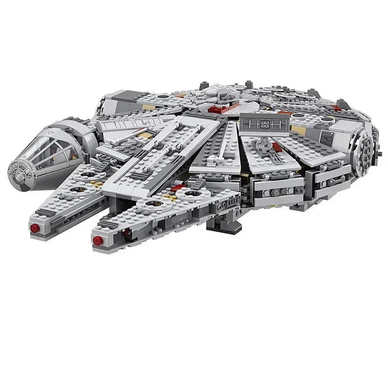 Space Millennium Falcon Ship Model Building Block Toy