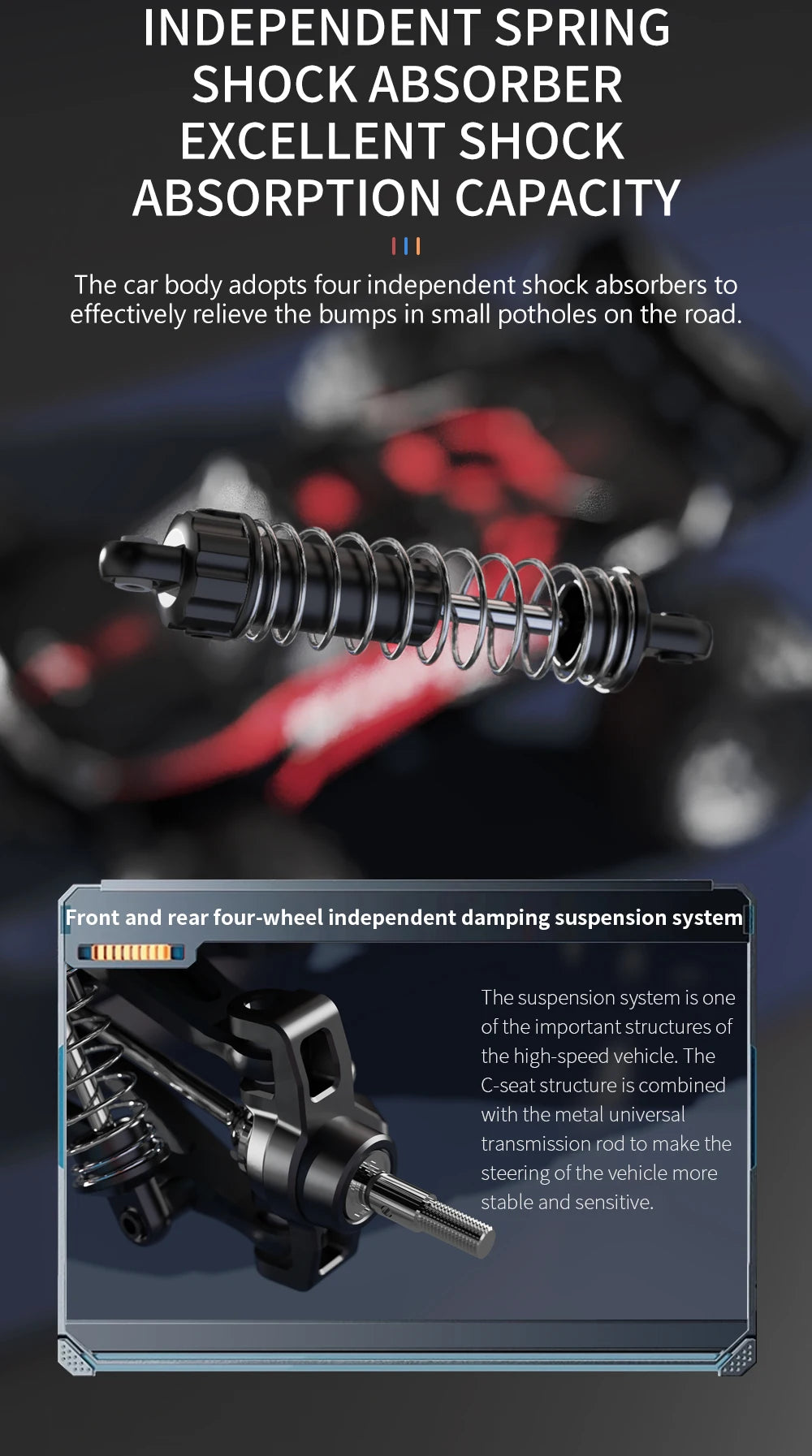 Remote Control High Speed Off-Road Drift Racing Car