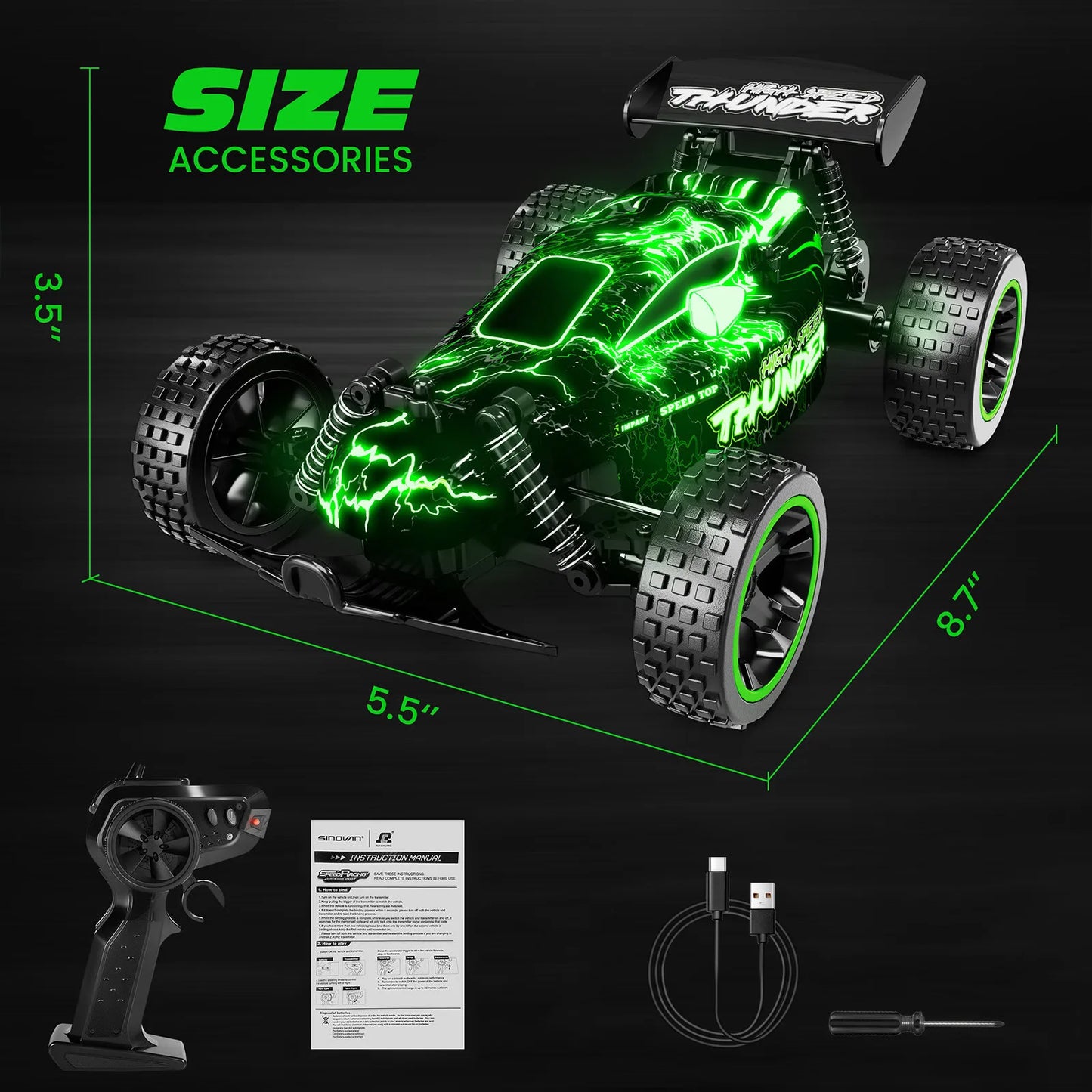 Sinovan 20km/h High Speed RC Car