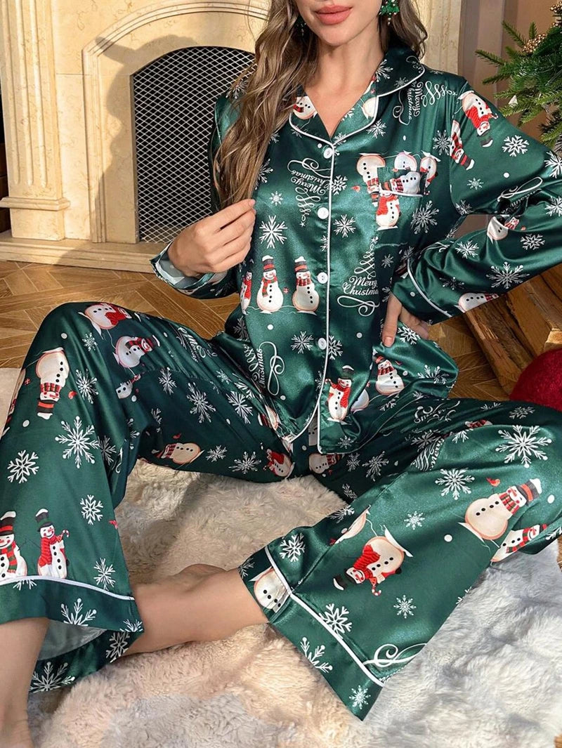 Women's Christmas Pajama Set