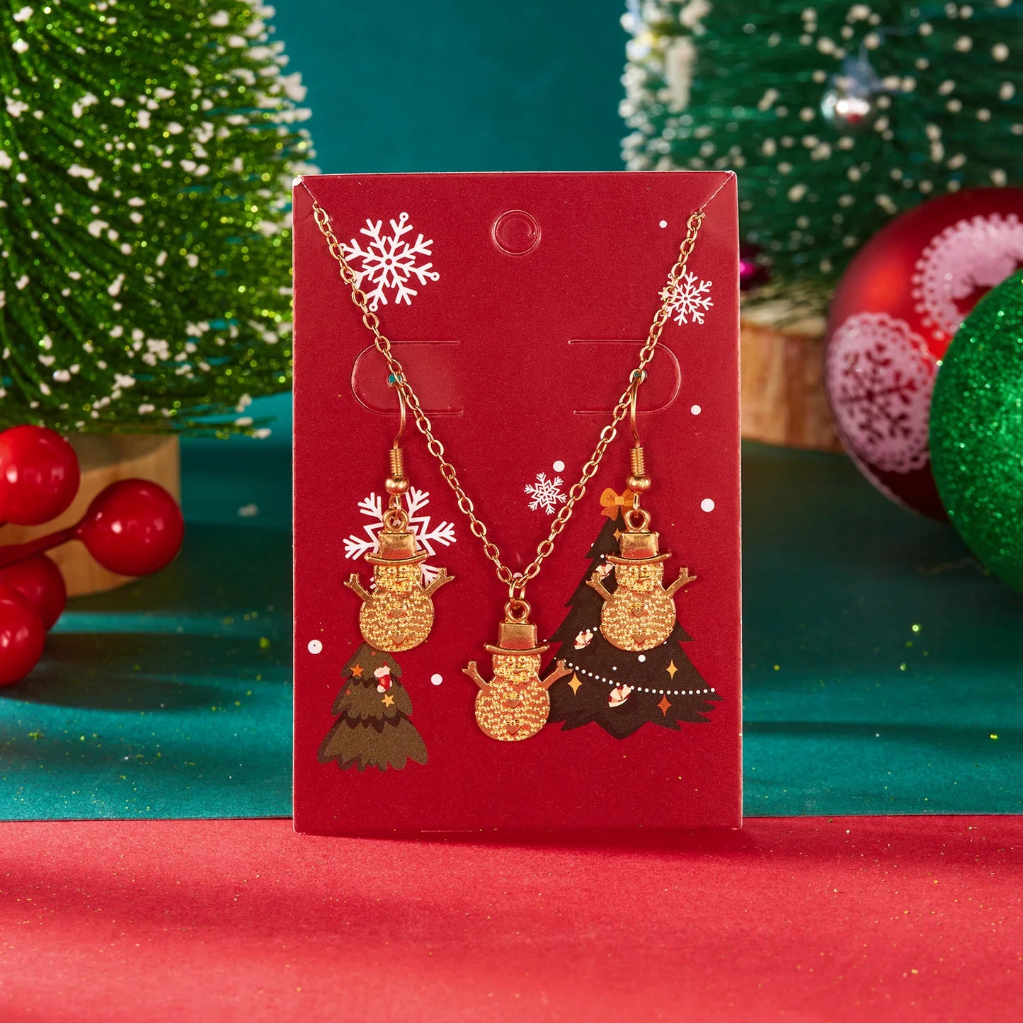 Luxurious Christmas Jewelry Set For Women
